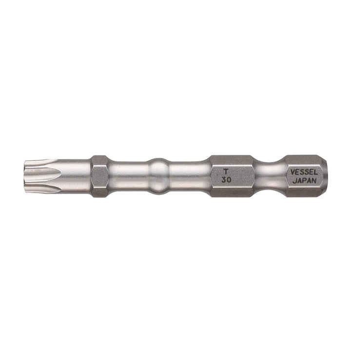 Vessel Tools IBTX3050P2 IMPACT BALL Torsion Bit (T30 x 50 mm, 2 pcs.)