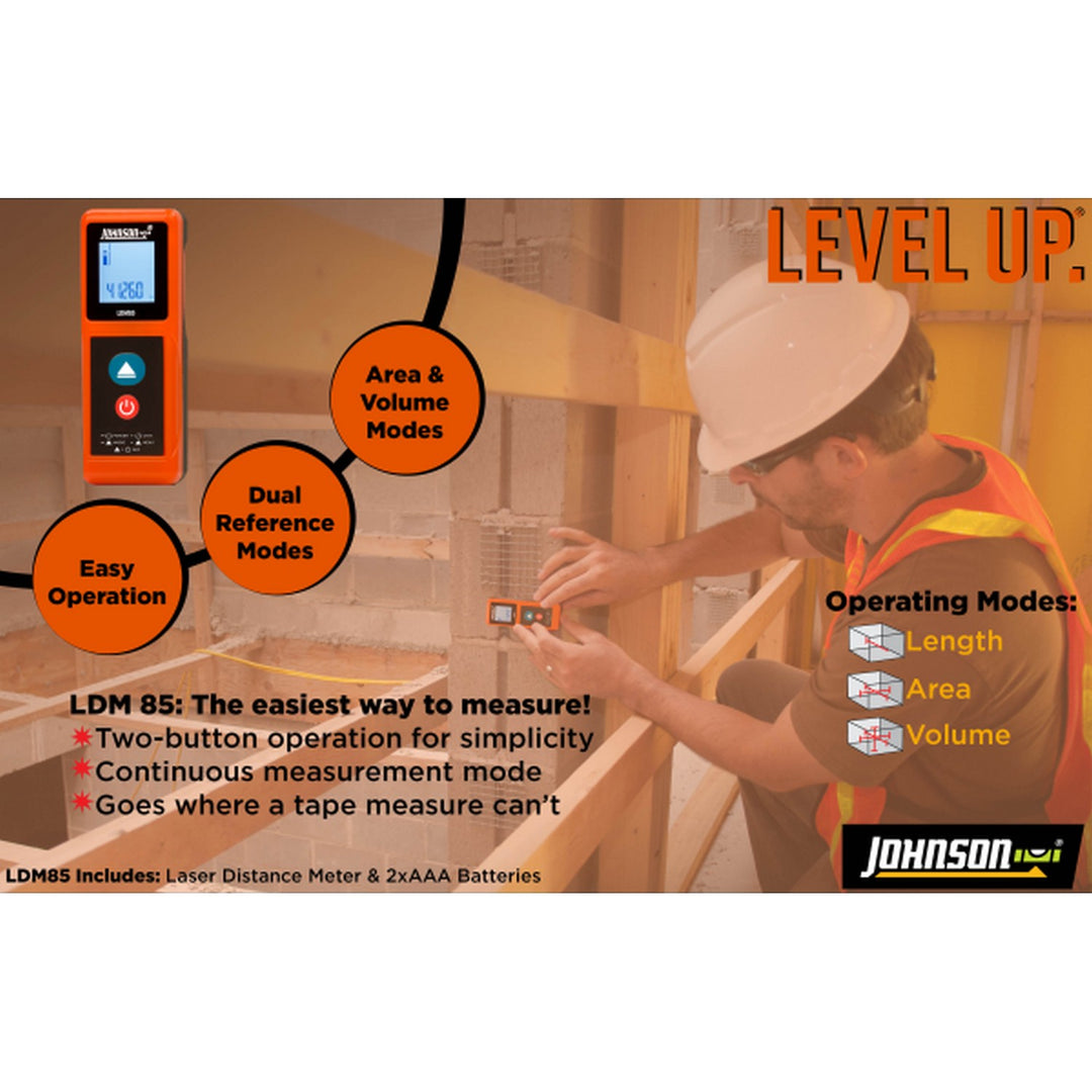 Johnson LDM85 Laser Distance Meter