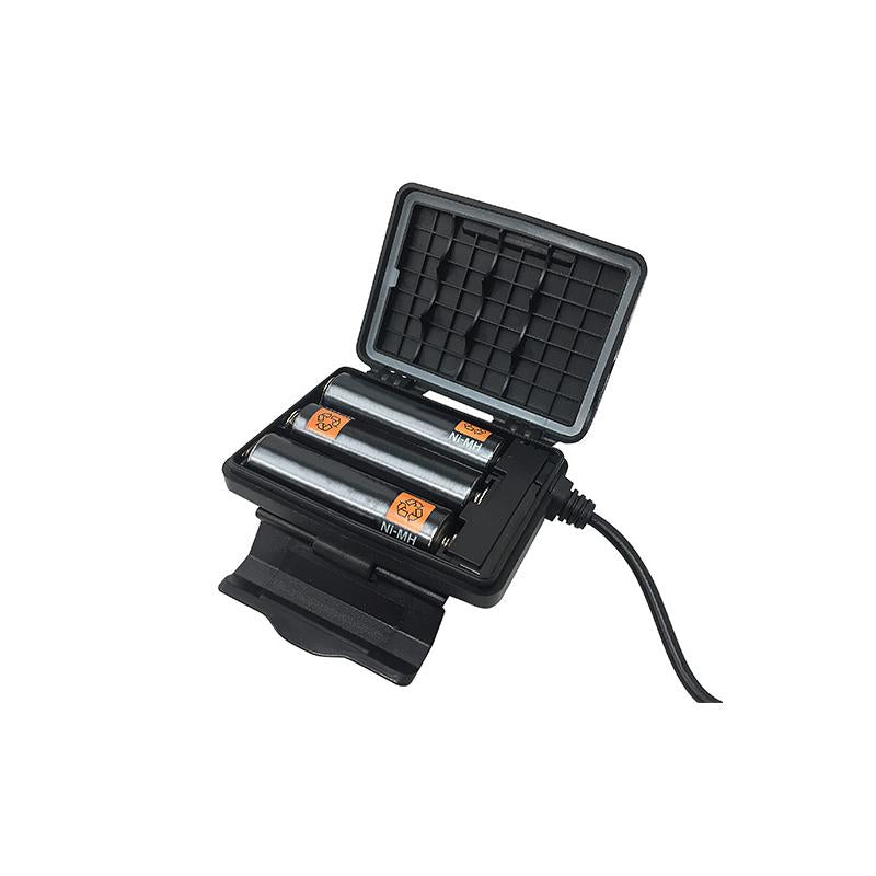 Tajima LE-F502D GRATI-LITE, flood beam headlamp, 500 lm, separate battery compartment