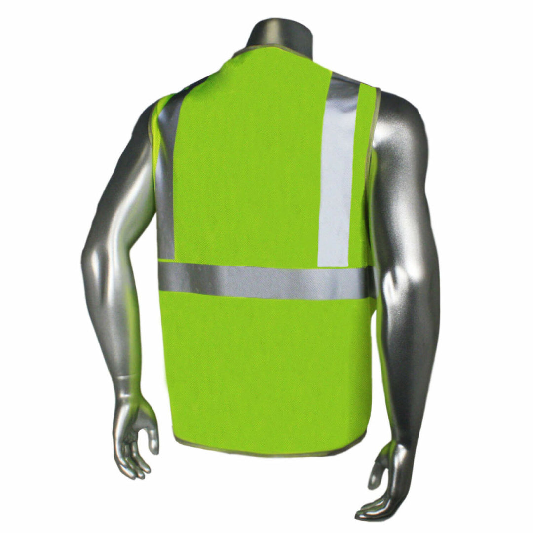 Radwear USA LHV-6ANSI Type R Class 2 2.7oz Micro Mesh Safety Vest - Green