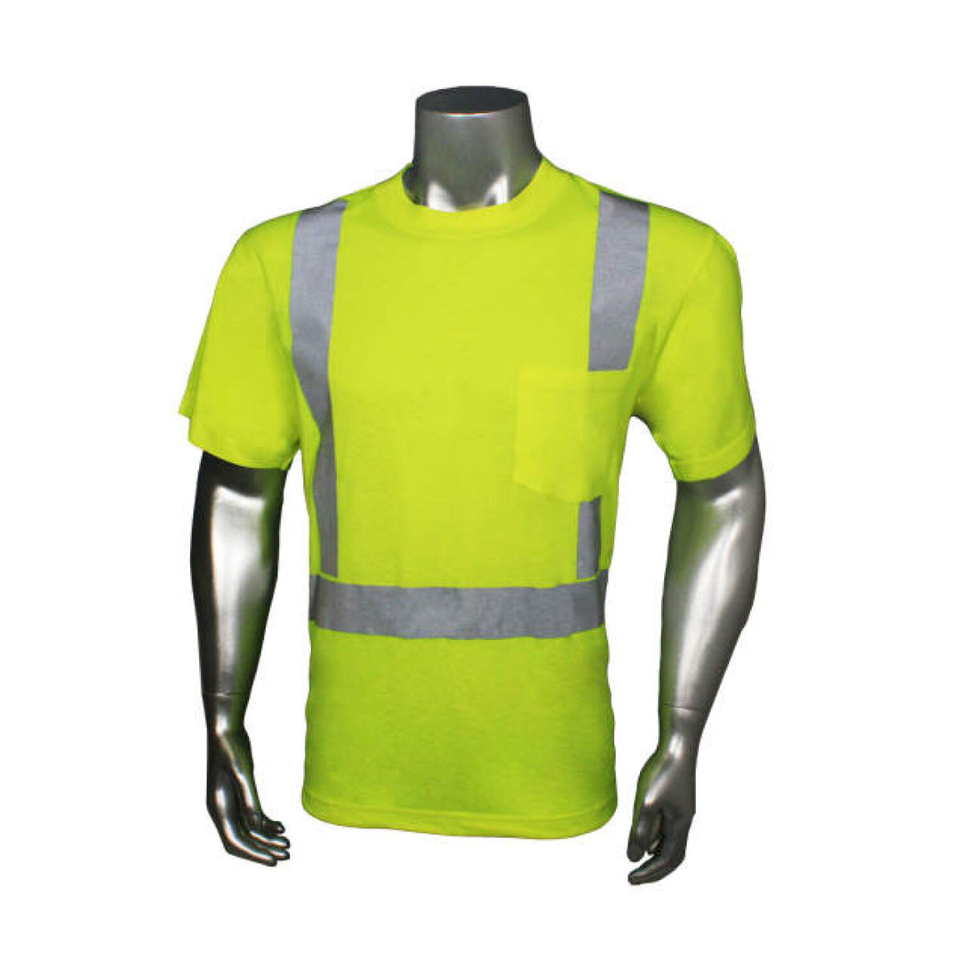 Radwear USA Hydrowick Short Sleeve Solid Safety T-Shirt - Green