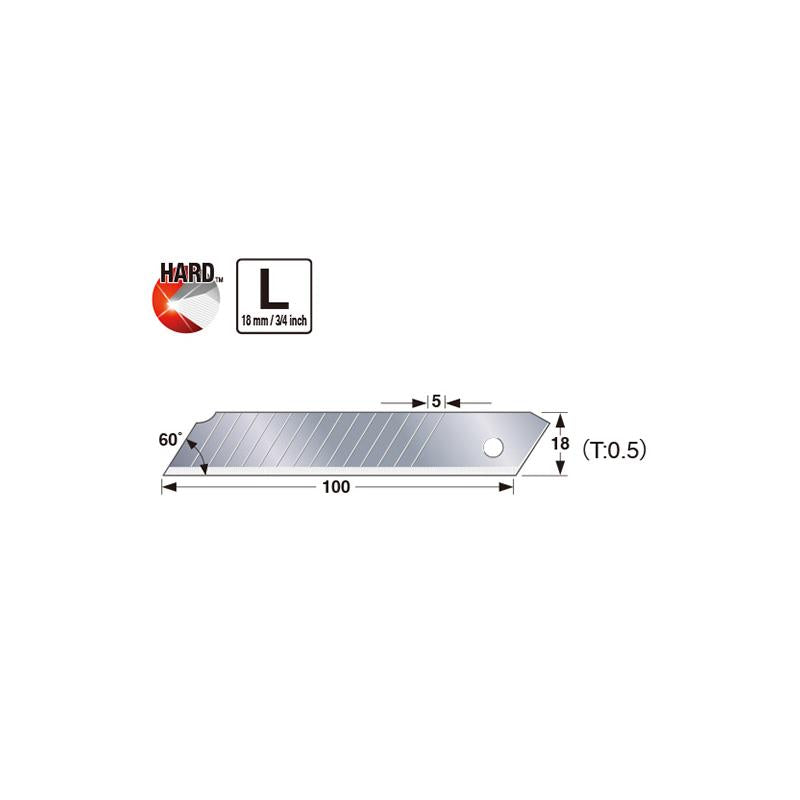 Tajima Tool LCB-50D Max Point Endura-Blade, 15-Point, 10 Pack