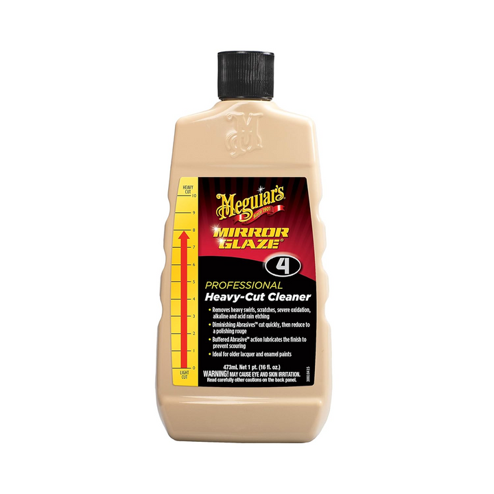 Meguiar's M0416 Mirror Glaze Professional Heavy-Cut Cleaner, 16 .oz