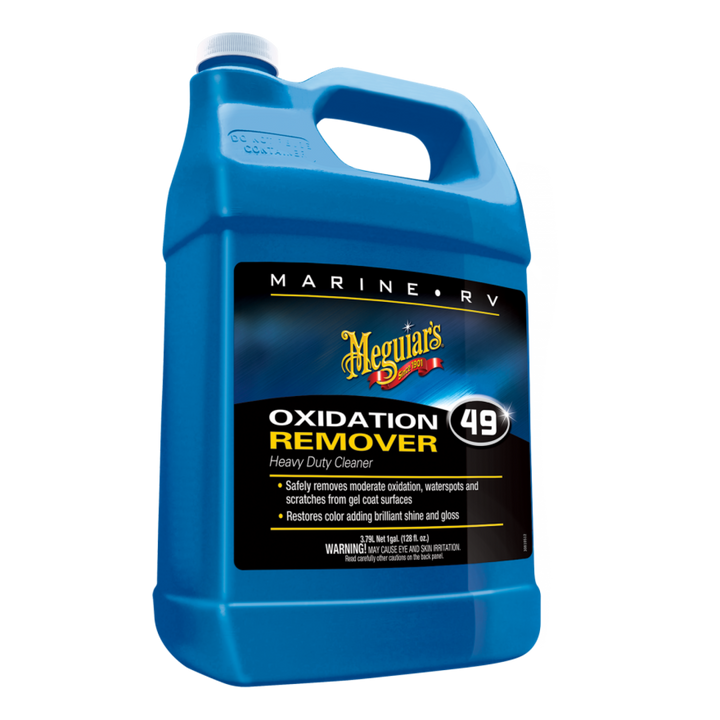 Meguiar's M4901 Marine/RV Heavy Duty Oxidation Remover, 1 Gallon, Liquid