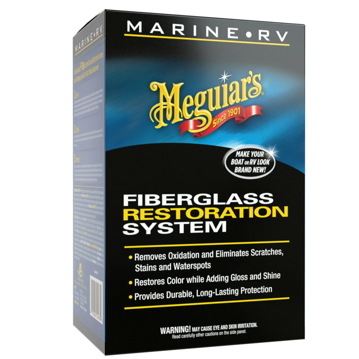 Meguiar's M4965 Marine/RV Fiberglass Restoration System Kit