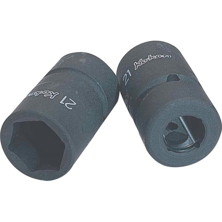 Ko-Ken NV14400-13 1/2 Inch Sq. Dr. Socket 13 mm 6 Point Length 54 mm Sleeve Drive