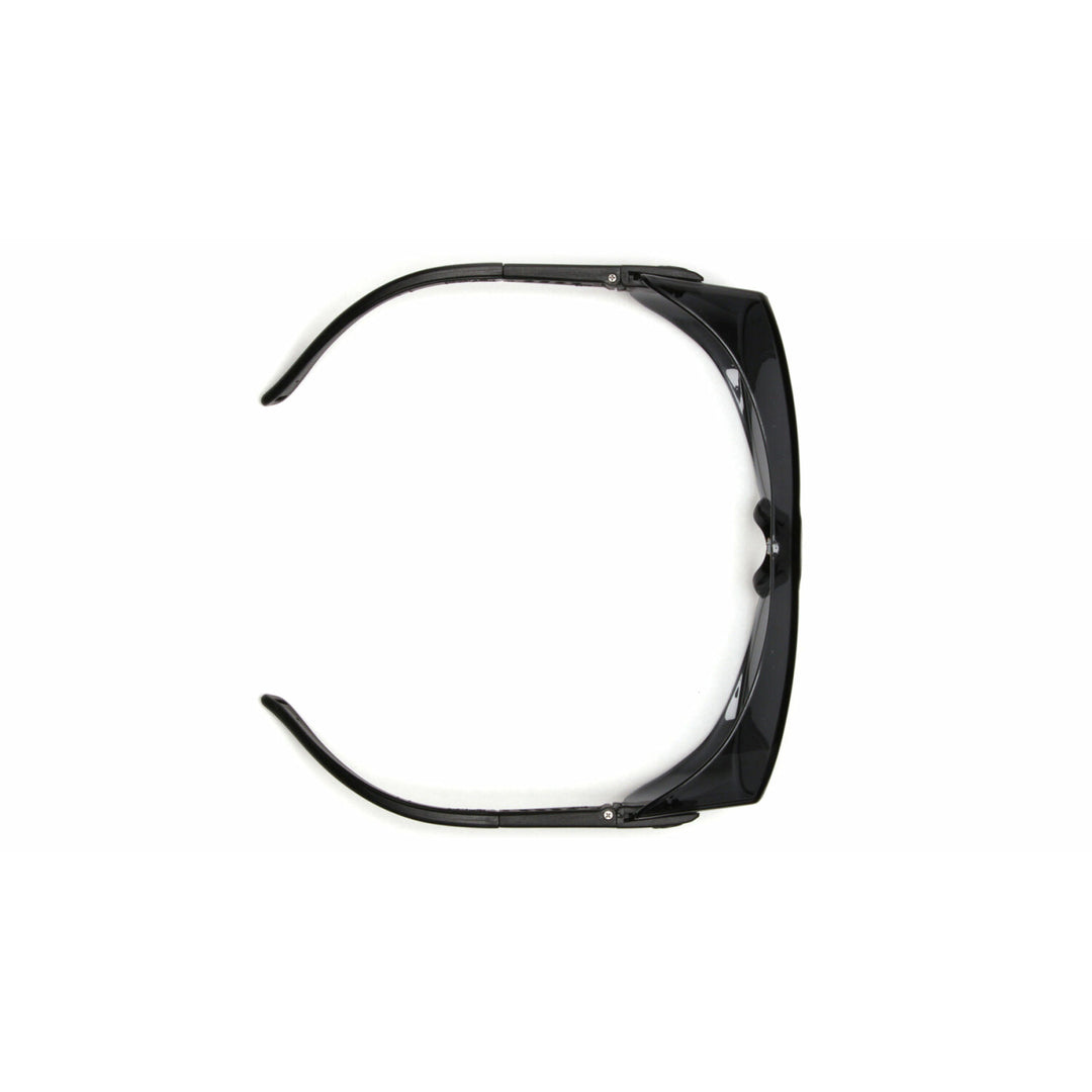 Pyramex S3510STJ Clear H2X Anti-Fog Lens with Black Temples