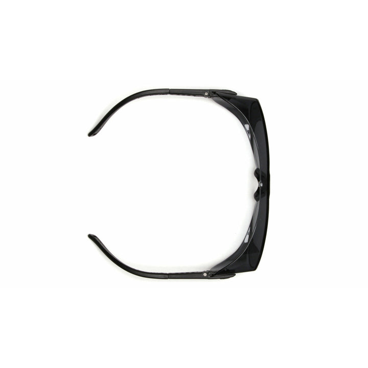 Pyramex S3510STJ Clear H2X Anti-Fog Lens with Black Temples