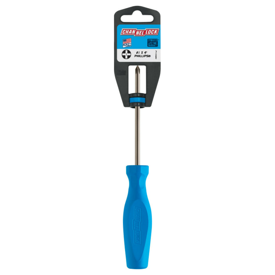 Channellock P104H PHILLIPS #1 x 4-Inch Professional Screwdriver