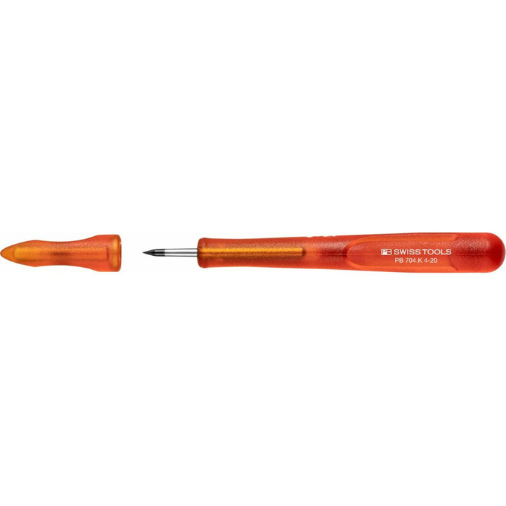 PB Swiss Tools PB 704.K 4-20 Scriber With Tungsten Carbide Point And Cap