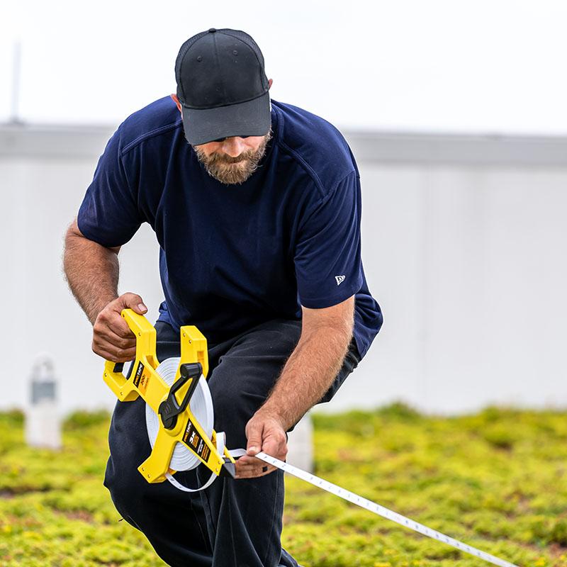 US Tape 59863 3X Rewind Open Reel Fiberglass blade 1/2" x 200'/60m; 8ths and cm