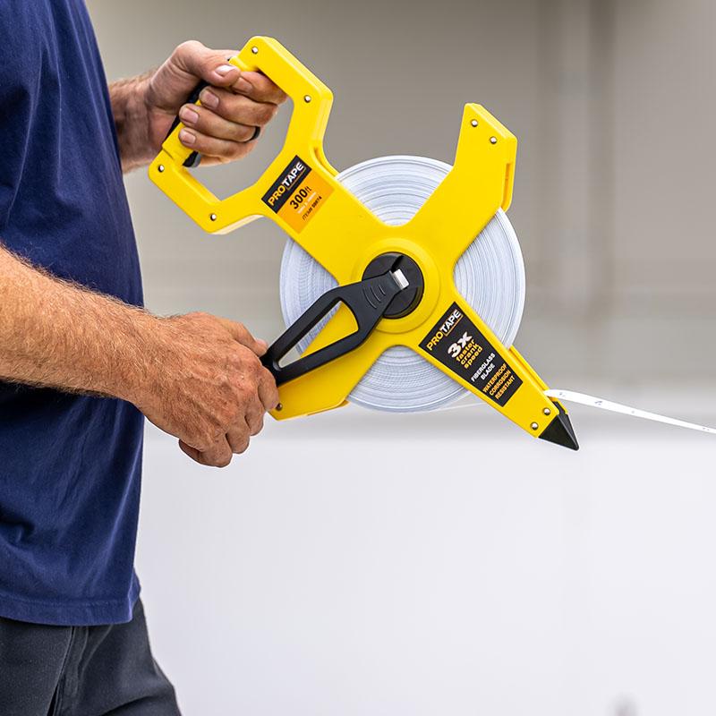 US Tape 59872 3X Rewind Open Reel Fiberglass blade 1/2" x 100'; 10ths/100ths