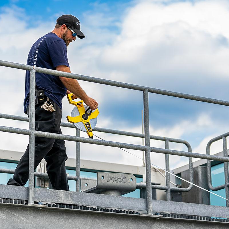 US Tape 59873 3X Rewind Open Reel Fiberglass blade 1/2" x 200'; 10ths/100ths