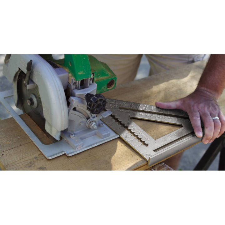 Johnson RAS-120 12" Johnny Square Aluminum Rafter Square