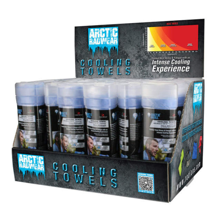 Radians Arctic Radwear Cooling Towel Counter Display