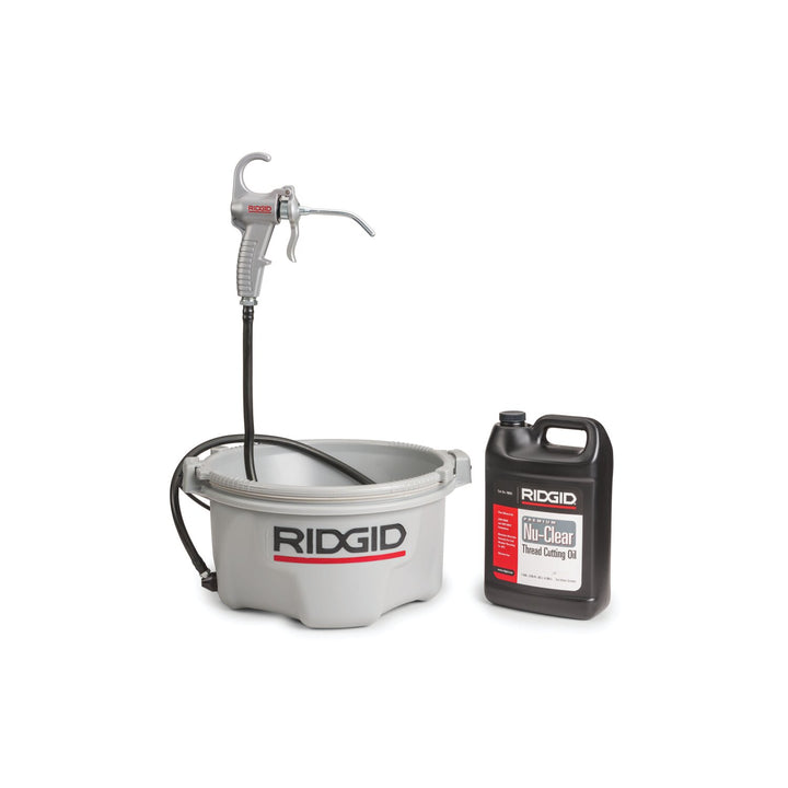Ridgid 10883 Oiler with One Gallon Premium Thread Cutting Oil