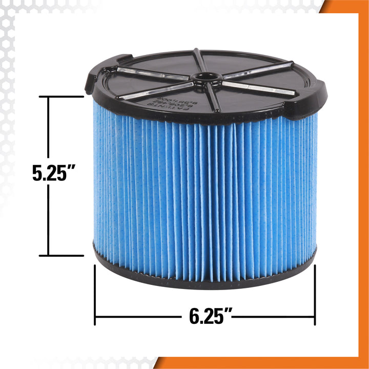 Ridgid 26643 Fine Dust Filter 3-4.5 Gallon