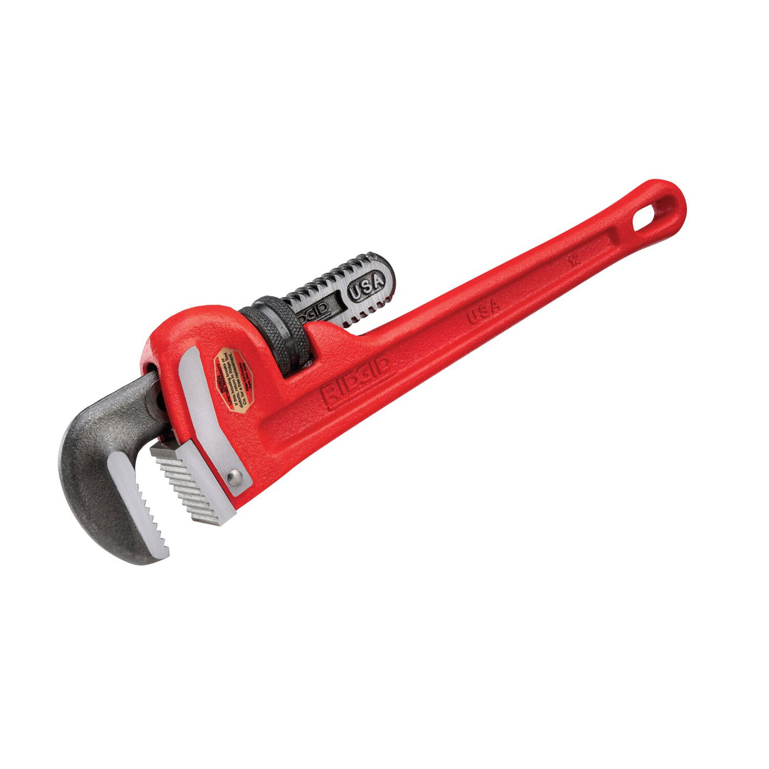 Ridgid 31015 12" Heavy-Duty Straight Pipe Wrench