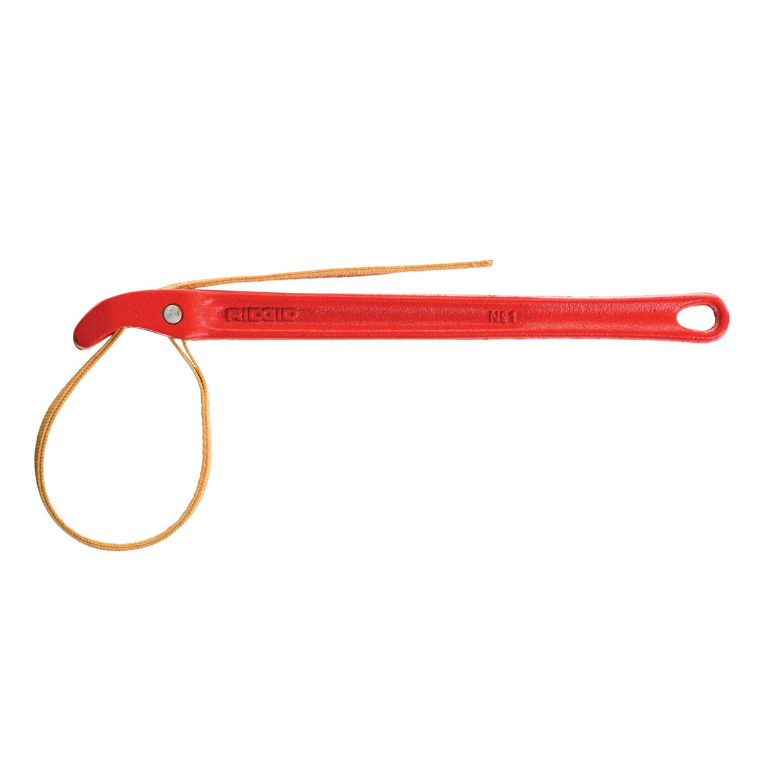 Ridgid 31355 11 ¾” Aluminum Strap Wrench for Plastic with 17” x 1-1/16” Strap