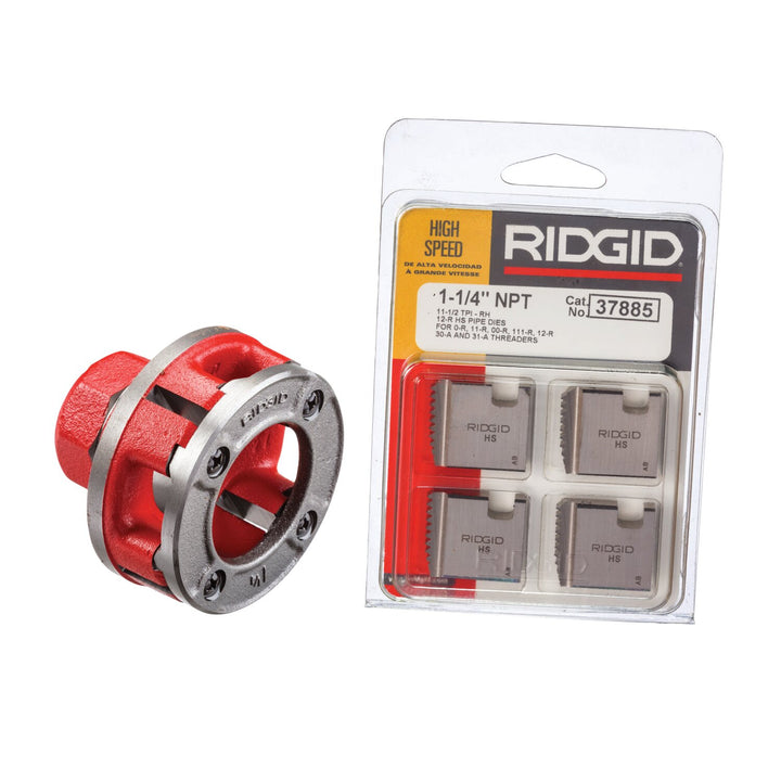 Ridgid 37125 1 1/4" High-Speed Die Head