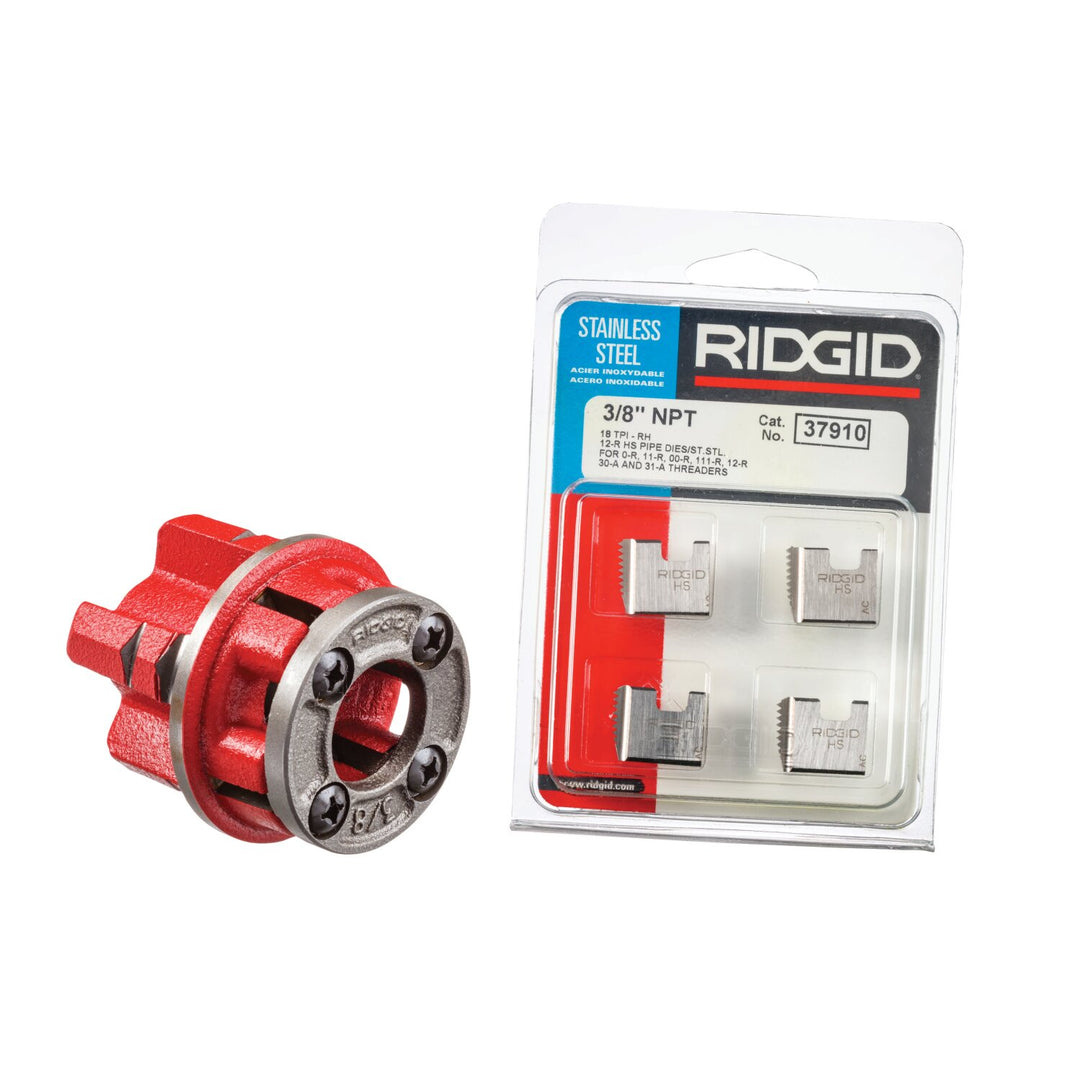 Ridgid 37140 3/8" High-Speed for Stainless Steel Die Head