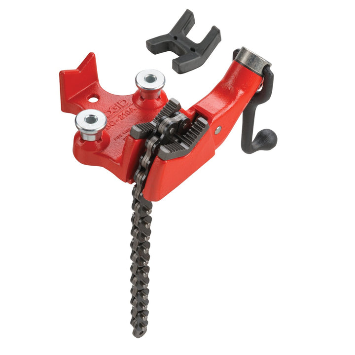 Ridgid 40185 BC210A 1/8" - 2-1/2" Top Screw Bench Chain Vise