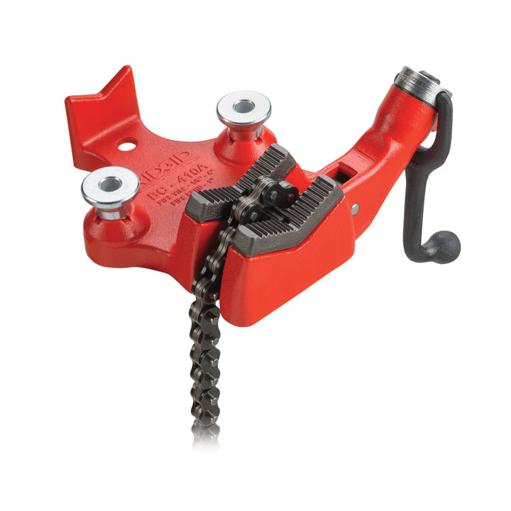 Ridgid 40200 BC210PA 1/2" - 4-1/2" OD Top Screw Bench Chain Vise for Plastic Pipe