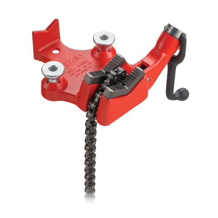 Ridgid 40200 BC210PA 1/2" - 4-1/2" OD Top Screw Bench Chain Vise for Plastic Pipe