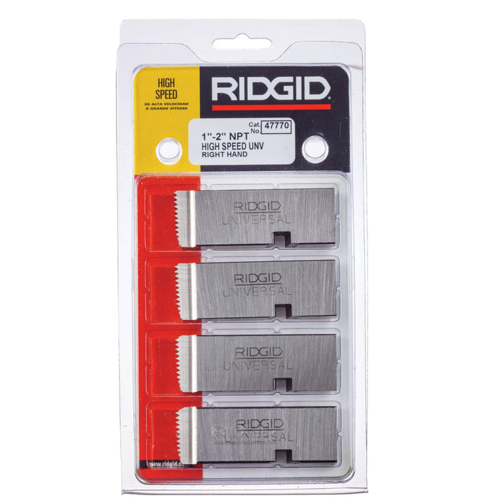 Ridgid 47770 1" - 2" Pipe Dies for use in Universal Die Heads (Nos. 504A, 711, 713, 811A, 815A, 816, 817 and 842)