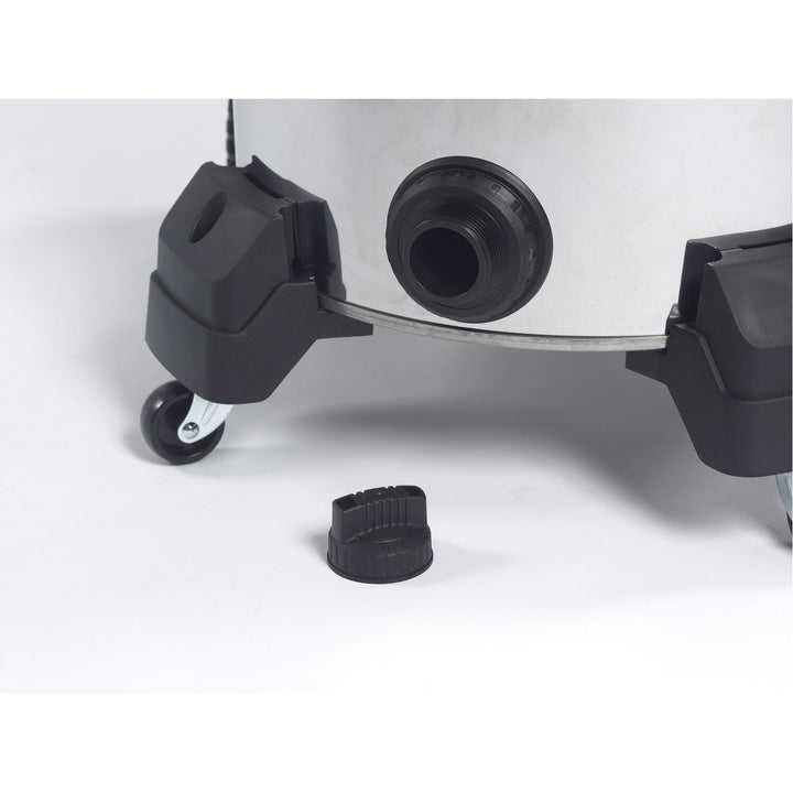 Ridgid 50353 16 Gallon Stainless Steel Wet/Dry Vac with Cart (1610RV)