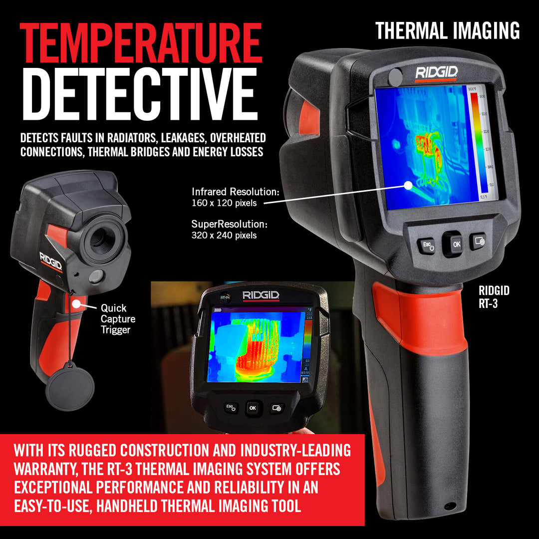 Ridgid 57533 Thermal Camera RT-3