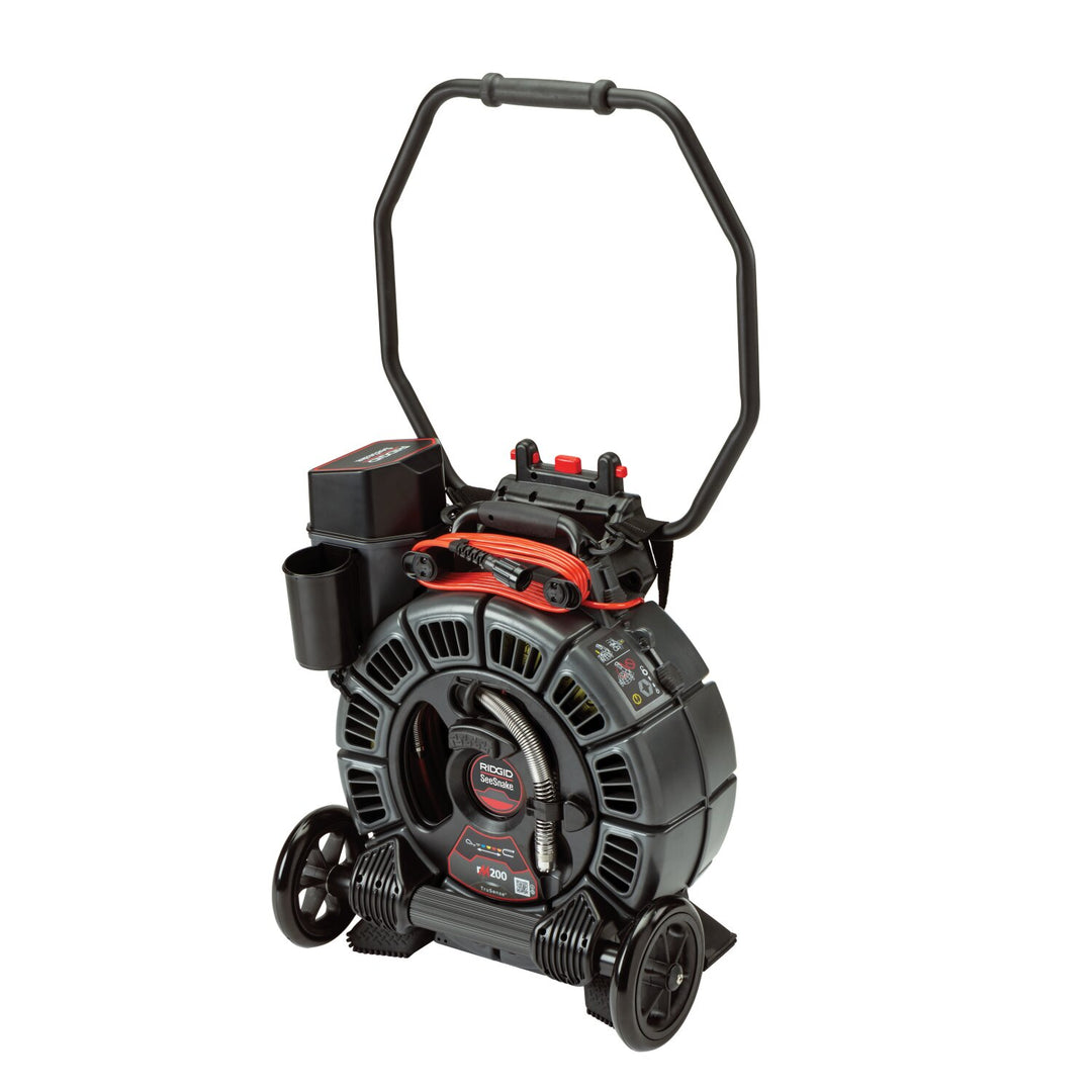 Ridgid 63658 SeeSnake rM200A Reel (200' / 61 m) with Self-Leveling Camera powered with TruSense
