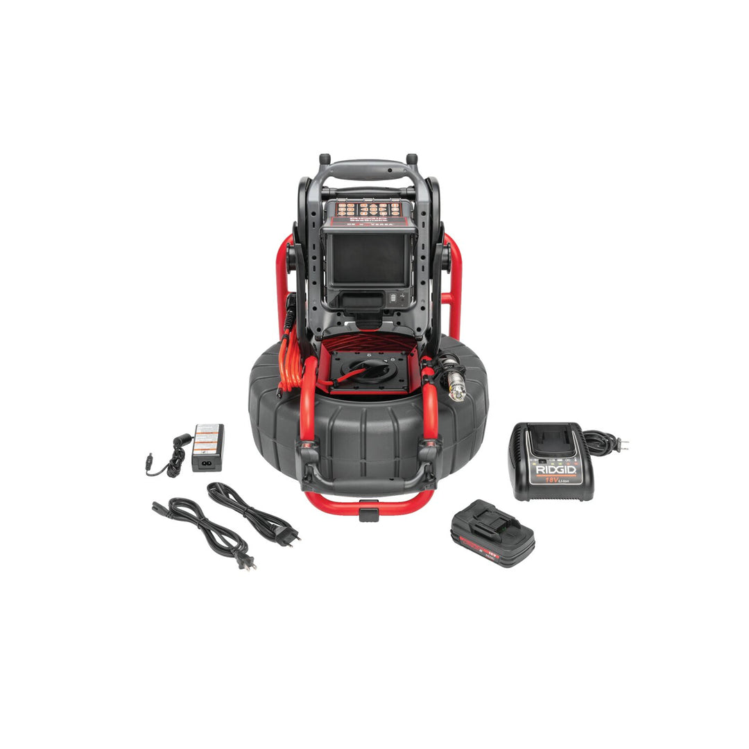 Ridgid 63668 SeeSnake Compact C40 Reel with Self-Leveling Camera powered with TruSense