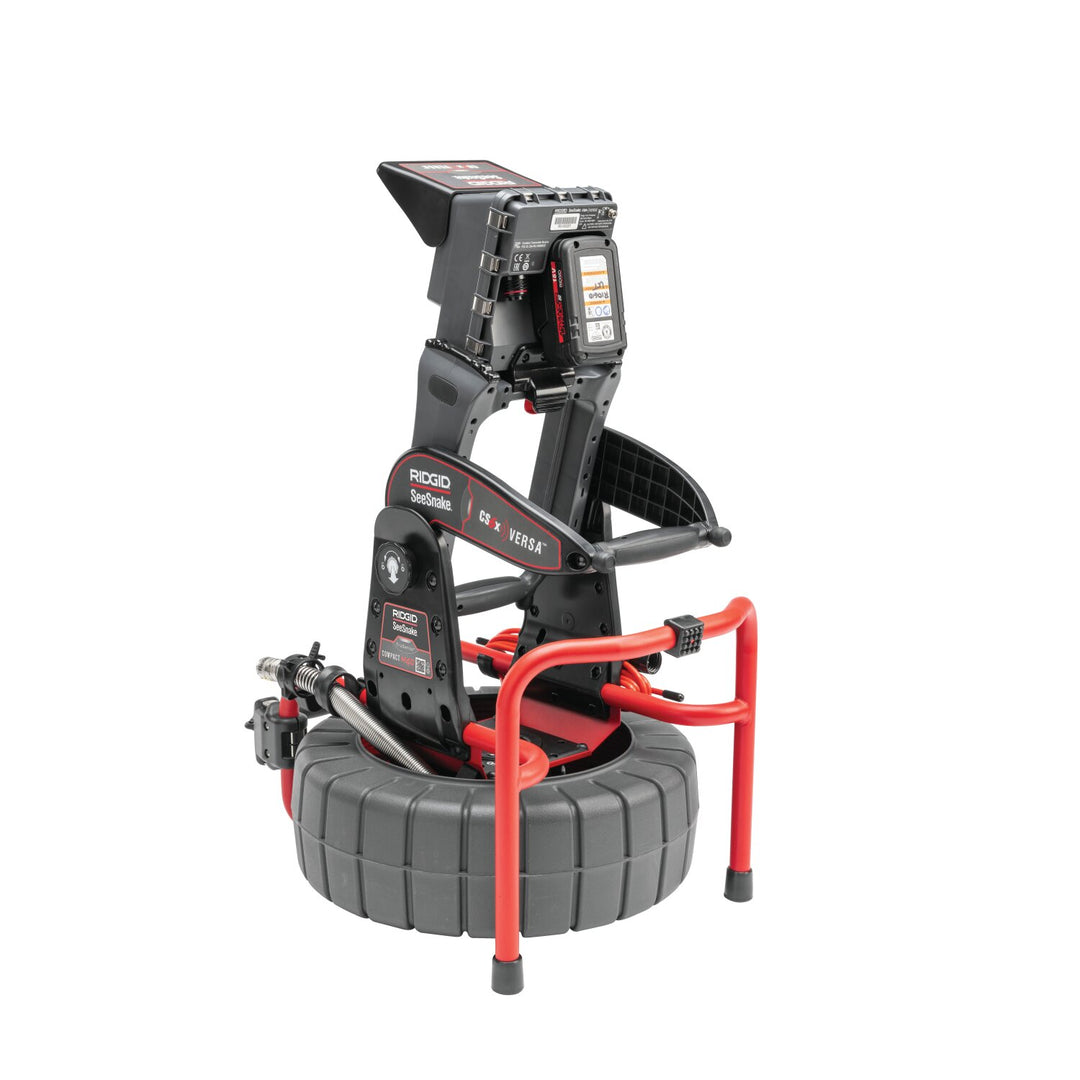 Ridgid 63818 SeeSnake Compact M40 System, includes CS6x VERSA Digital Recording Monitor, 18V Battery and Charger