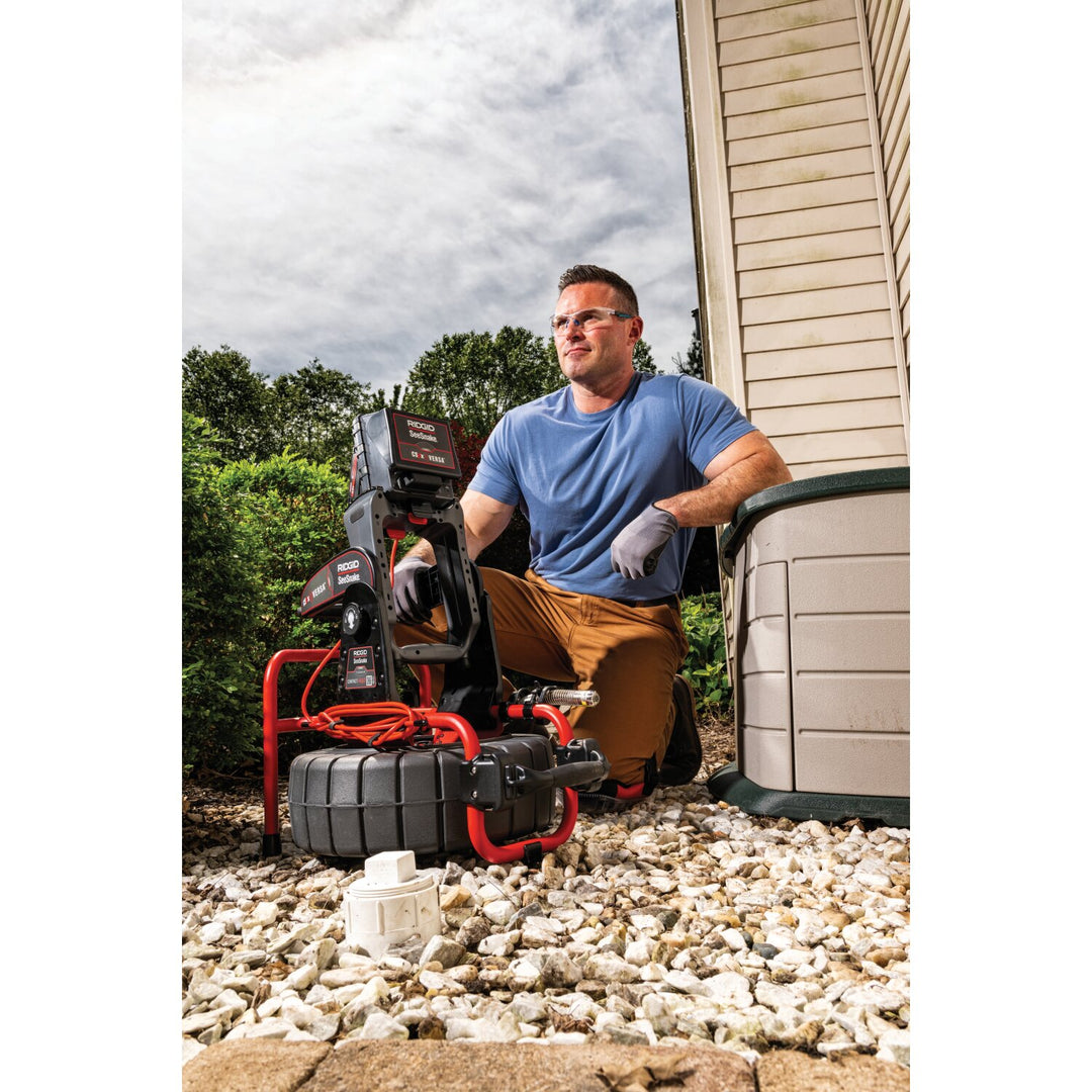 Ridgid 63818 SeeSnake Compact M40 System, includes CS6x VERSA Digital Recording Monitor, 18V Battery and Charger