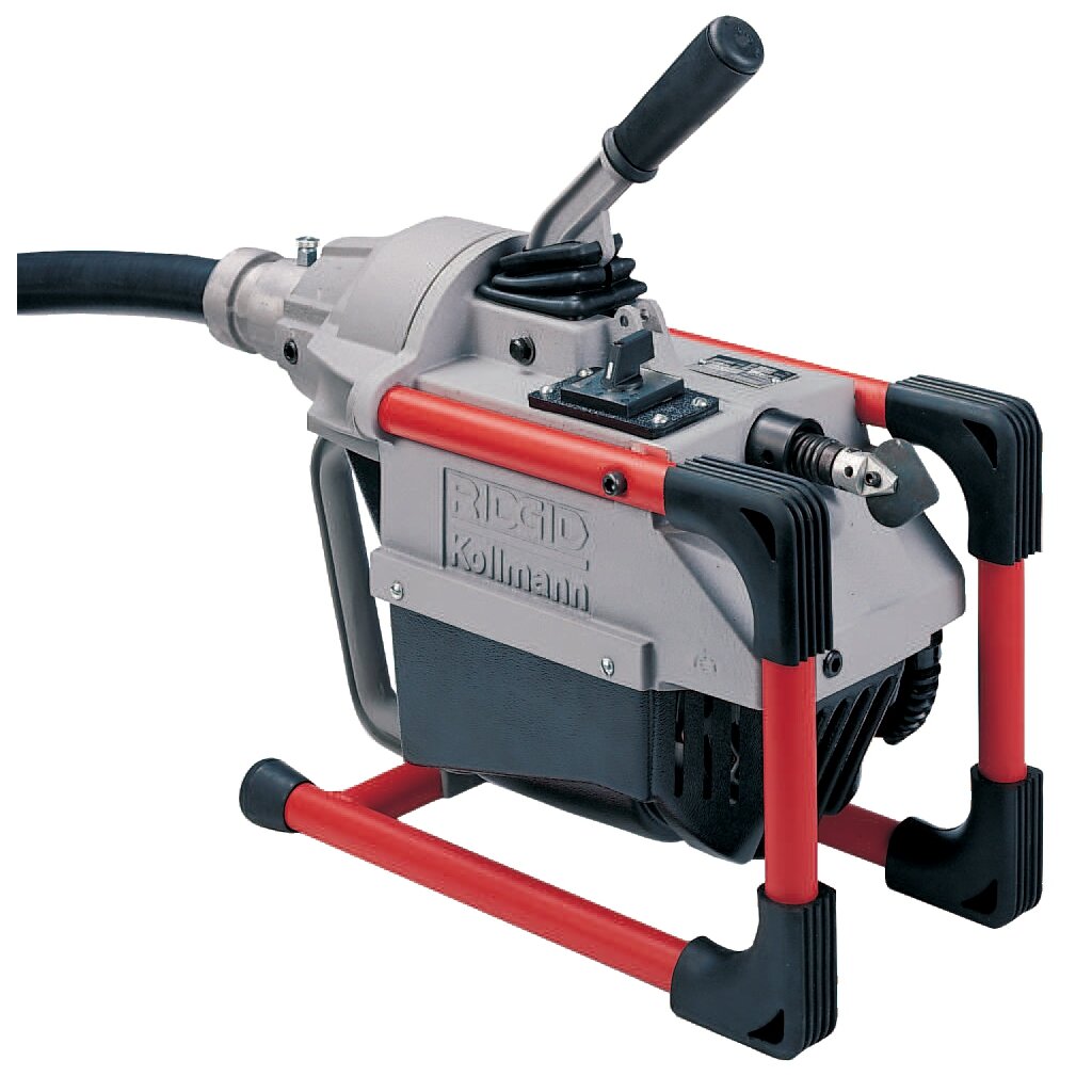 Ridgid 66497 K-60SP Machine with A-1 Operator’s Mitt, A-12 Pin Key, and Rear Guide Hose, plus: A-61 Tool Kit and A-62 Cable Kit