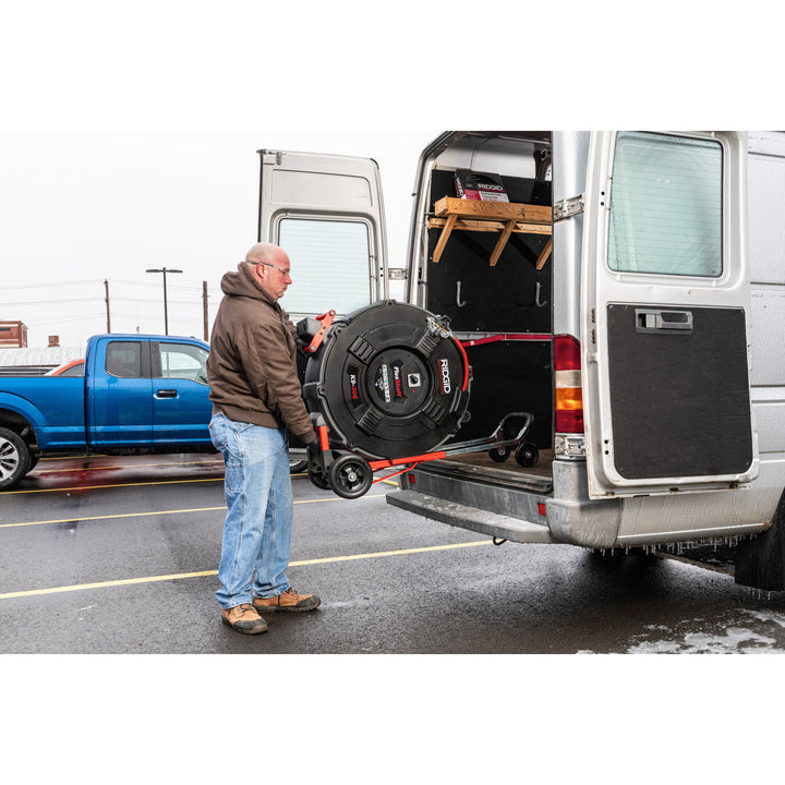 Ridgid 66593 FlexShaft, K9-306 for 3 - 6" Pipes; Includes: 125' 3/8" cable and kit