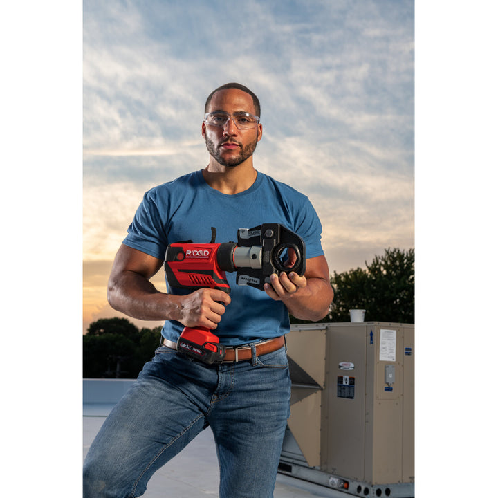 Ridgid 67053 RP 350 Battery Kit W/ ProPress Jaws (1/2" - 2")