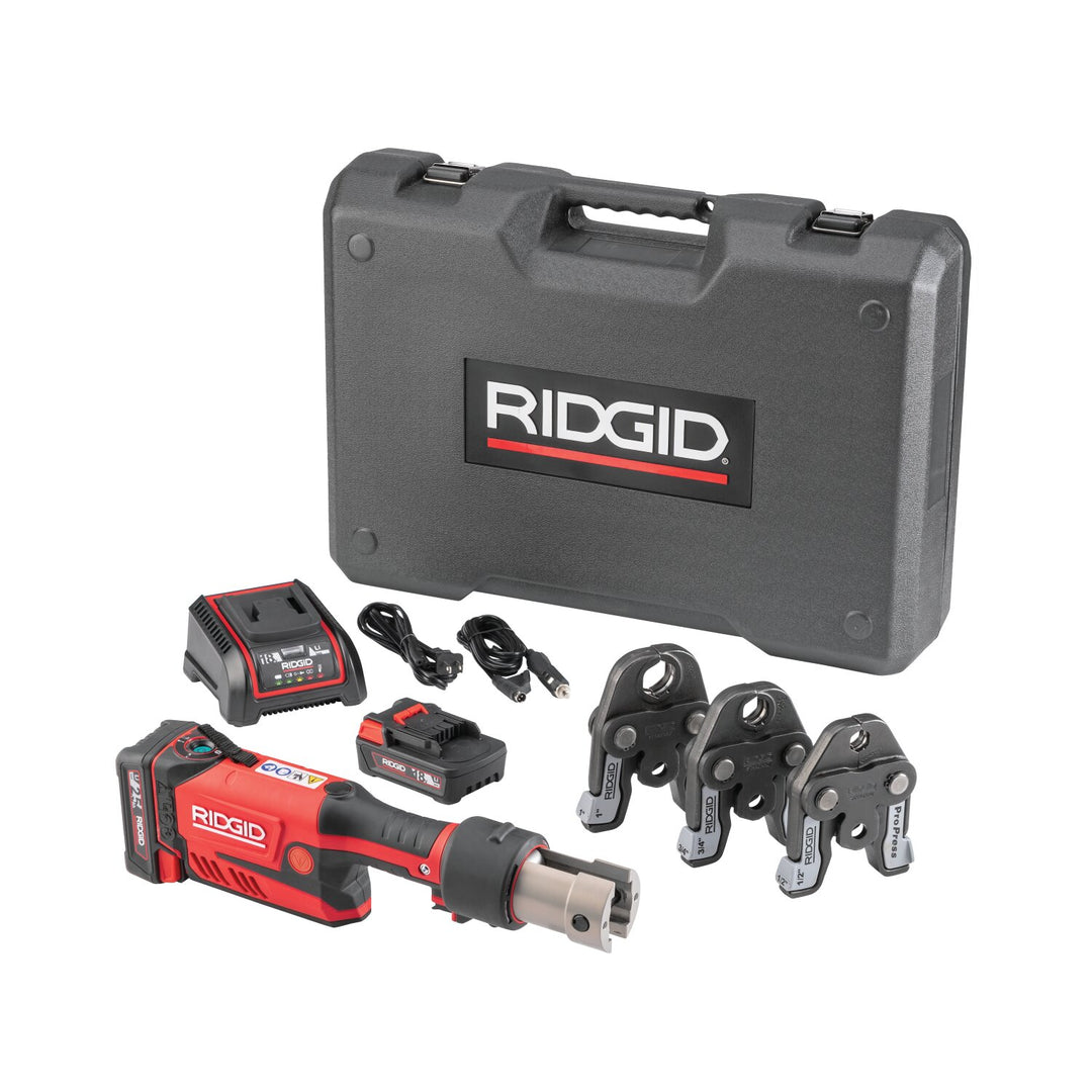 Ridgid 67183 RP 351 Battery Kit W/ ProPress Jaws (1/2" - 1")