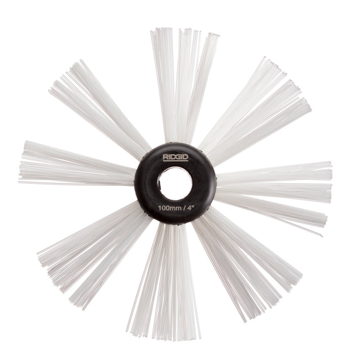 Ridgid 68963 4" (100mm) nylon brush for 3/8" (10mm) cable