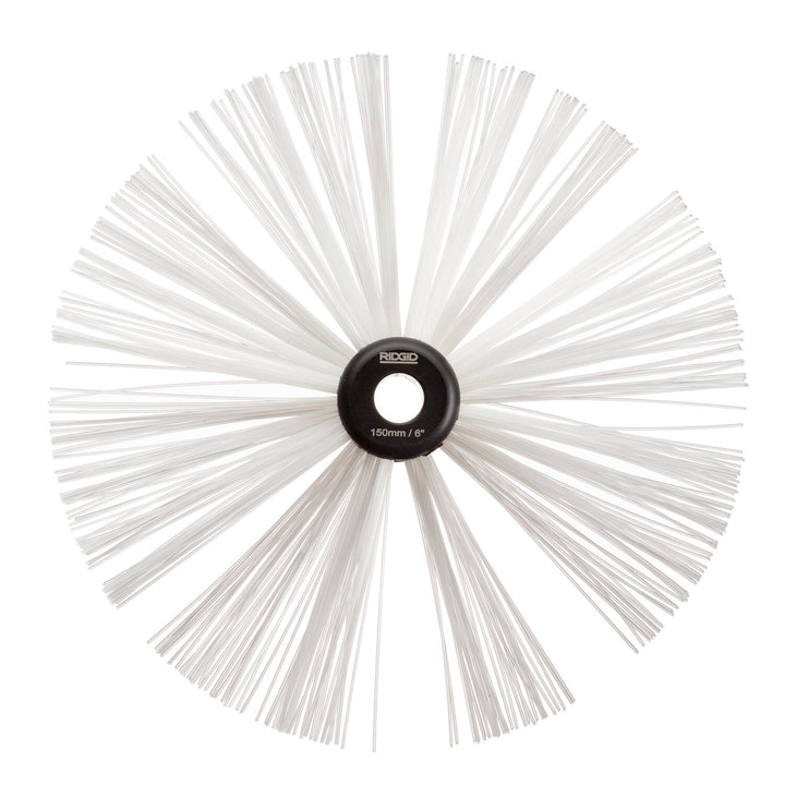 Ridgid 68968 6" (150mm) nylon brush for 3/8" (10mm) cable