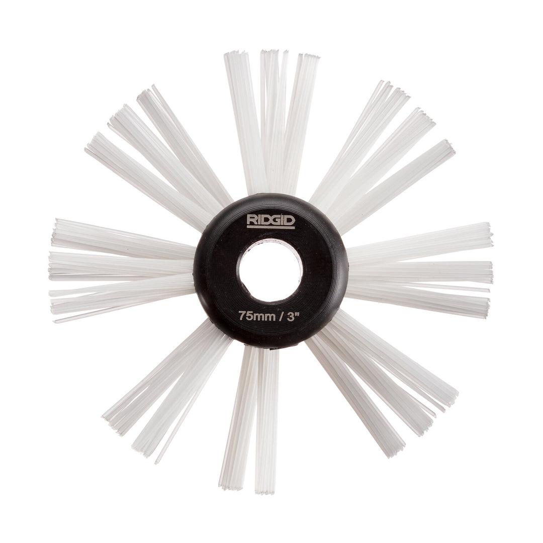 Ridgid 68968 6" (150mm) nylon brush for 3/8" (10mm) cable