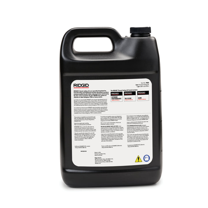 Ridgid 70830 Dark Thread Cutting Oil