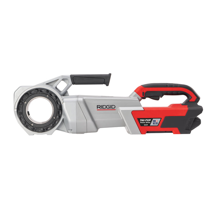 Ridgid 72018 760 FXP Power Drive (11-R), 2x 4Ah FXP Batteries, FXP Charger, Support Arm, Case