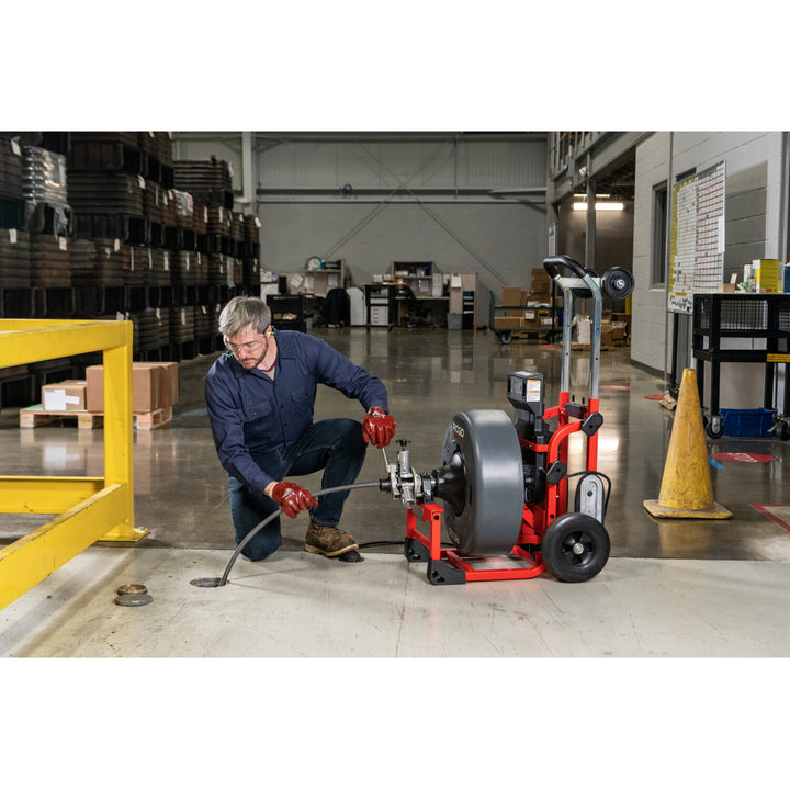 Ridgid 73048 K-4310 FXP 3/4" Drum Machine with FXP Battery-8.0 Ah (Qty-2) & Charger