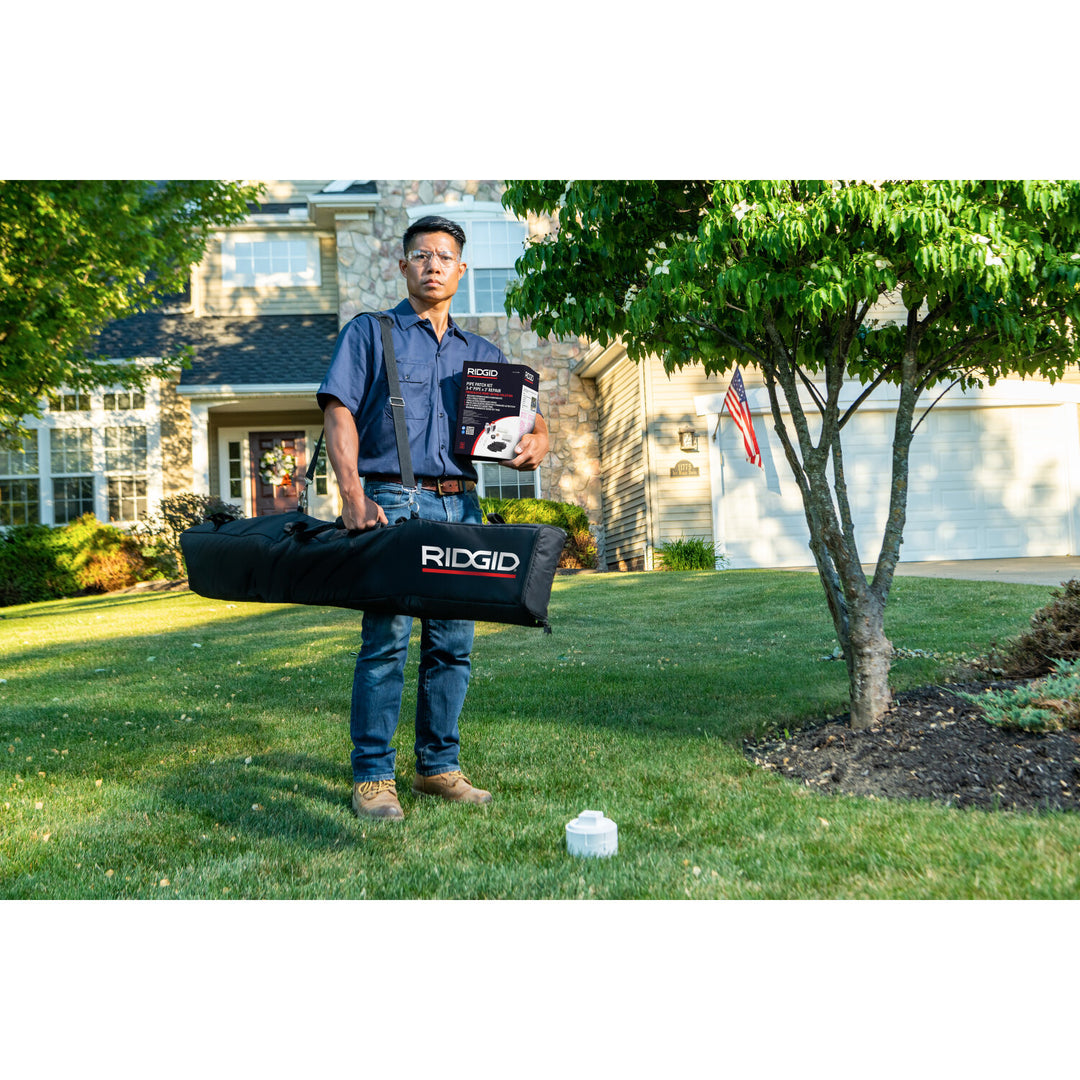 Ridgid 74663 Pipe Patch Starter System – 3” x 32” Repair