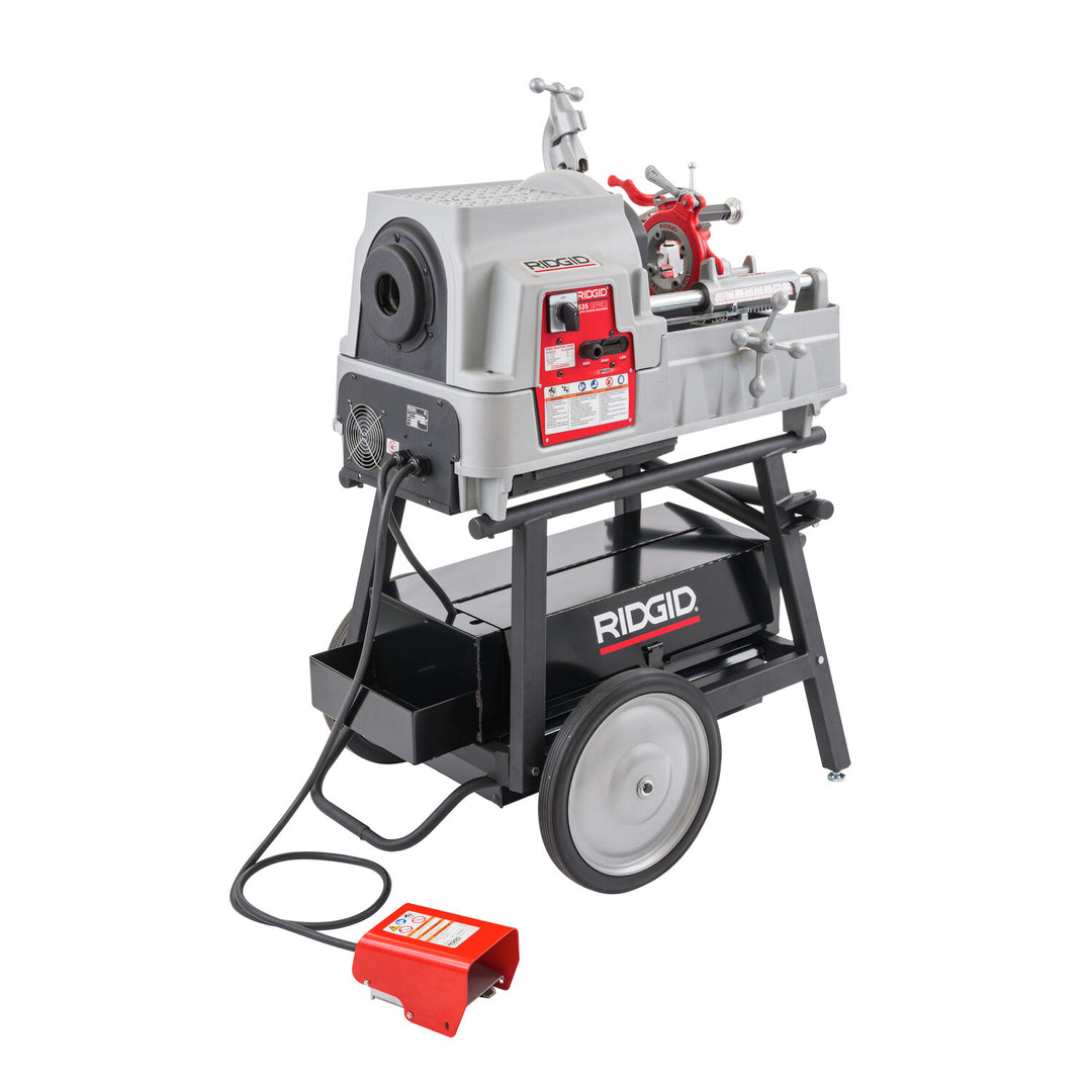 Ridgid 91142 Automatic Chuck Machine Only - No Die Head or Dies