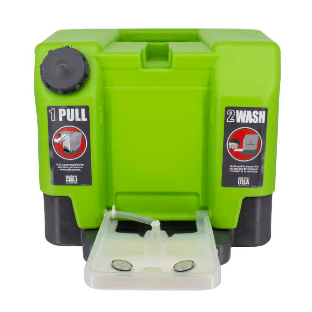 Radians REW01112 12 Gallon Emergency Eyewash Station - English