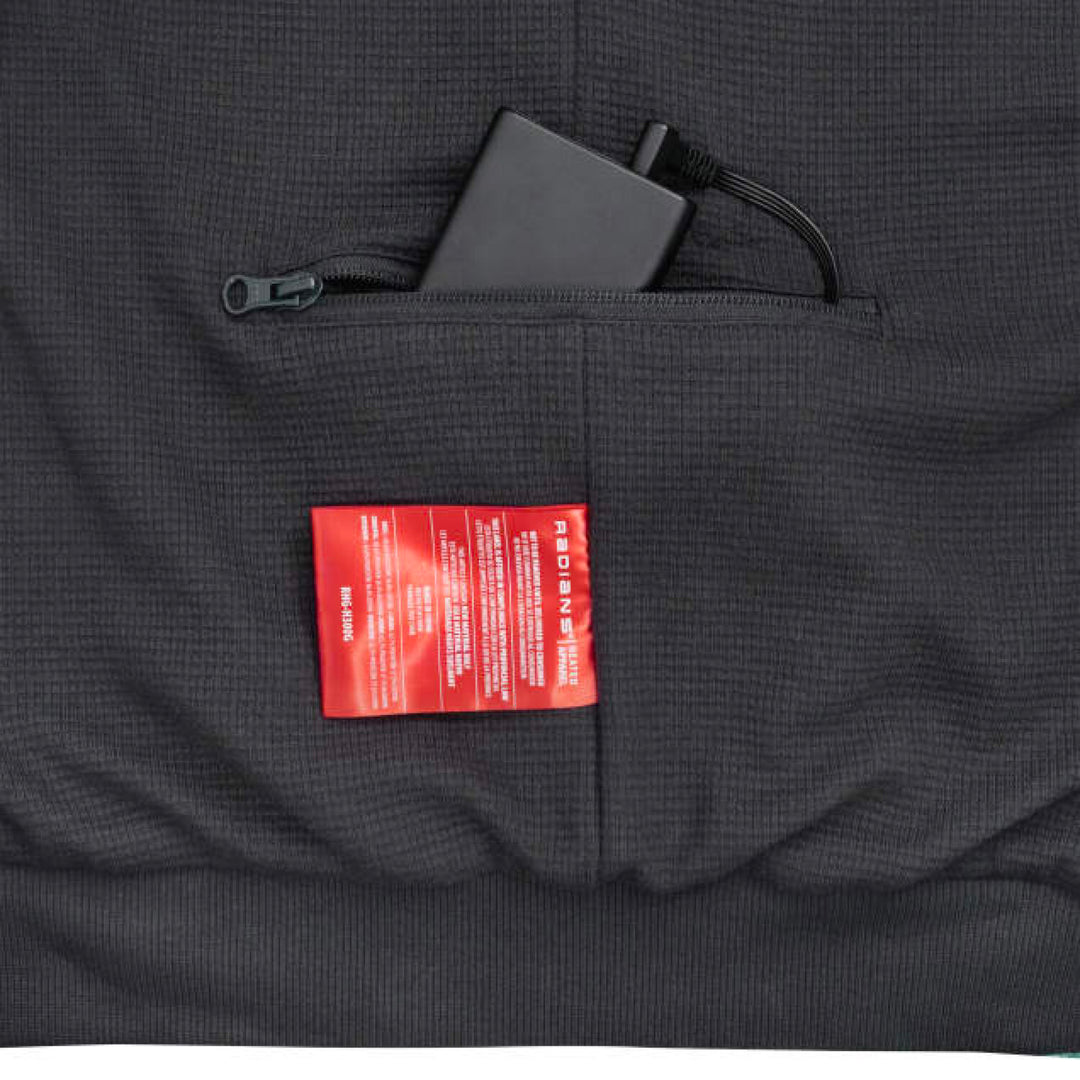 Radians RHG-H300 Men's Heated Hoodie Kit with Battery