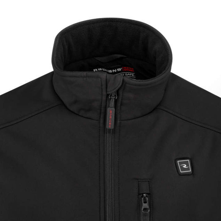 Radians RHG-J100 Men's Soft Shell Heated Jacket Kit with Battery